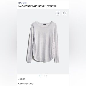 Grey StitchFix sweater